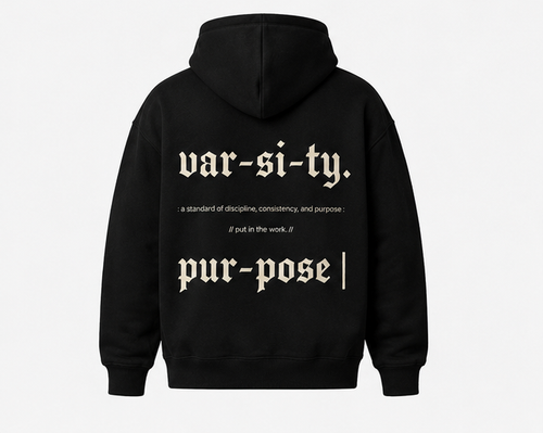 Varsity “Put in the Work” Hoodie