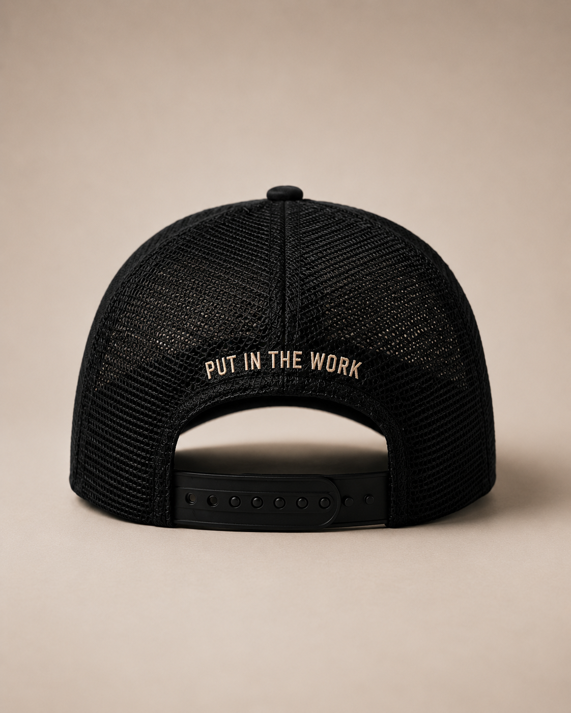Varsity “Put in the Work” Trucker Hat